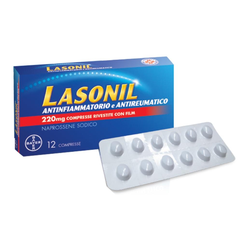 LASONIL ANTINFIAMMATORIO E ANTIREUMATICO 220 MG COMPRESSE RIVESTITE CON FILM