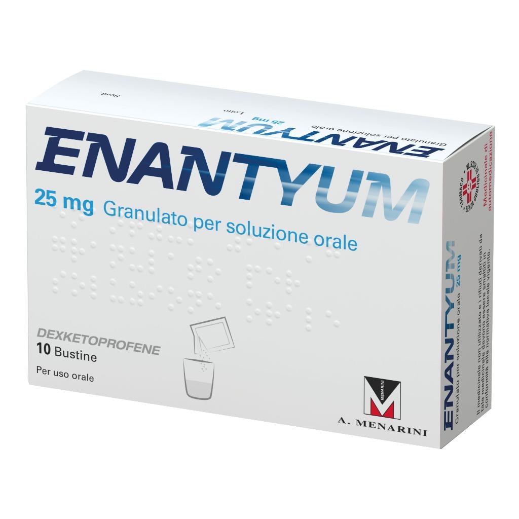 ENANTYUM 25 MG GRANULATO PER SOLUZIONE ORALE