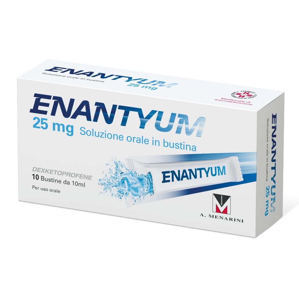 ENANTYUM 25 MG SOLUZIONE ORALE IN BUSTINA