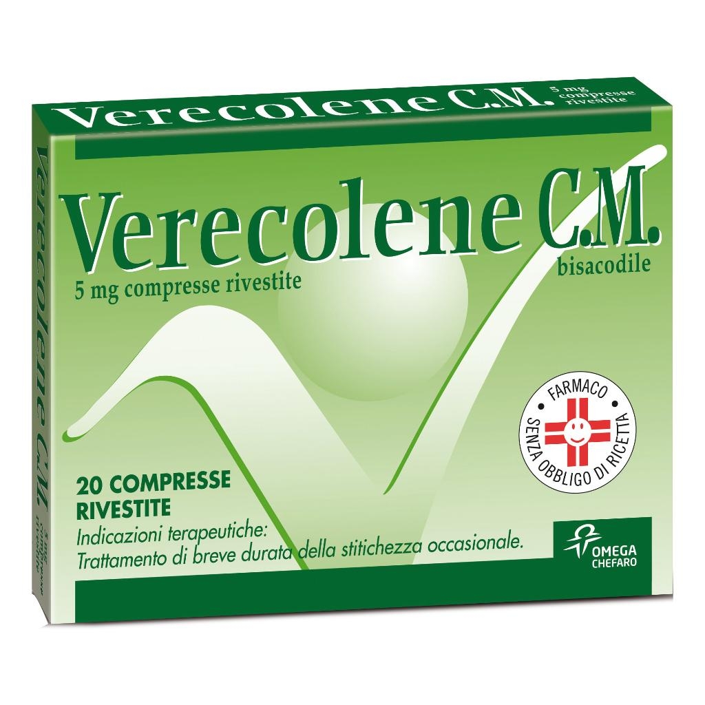 VERECOLENE C.M. 5 MG COMPRESSE RIVESTITE