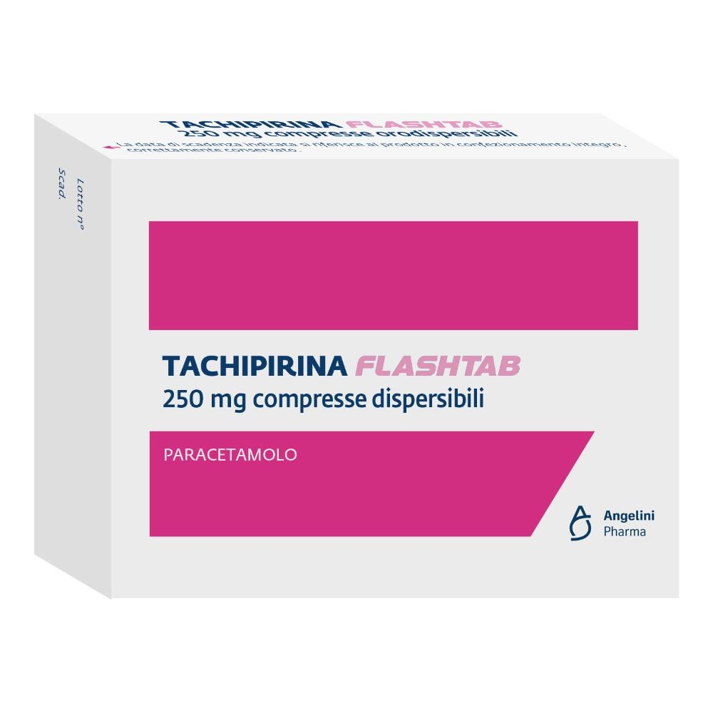 TACHIPIRINA FLASHTAB 250 MG COMPRESSE DISPERSIBILI