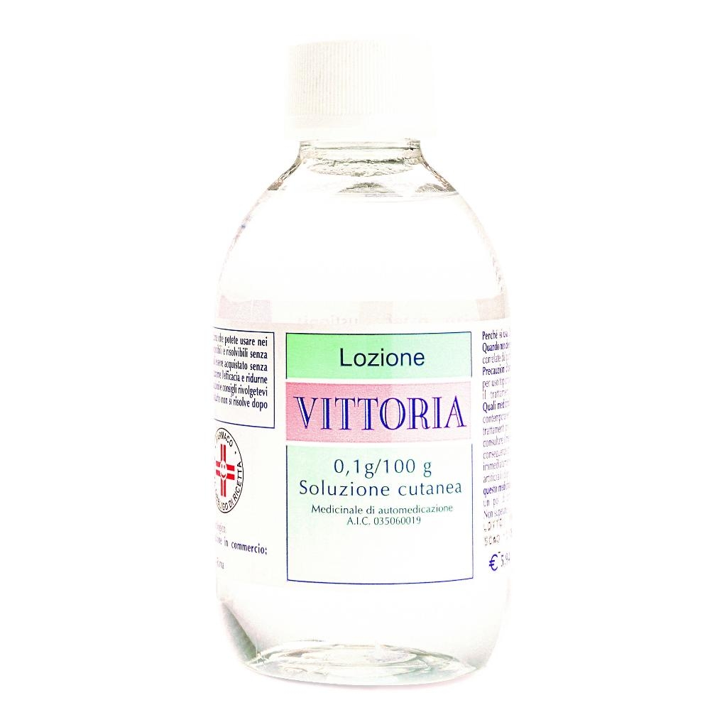 LOZIONE VITTORIA 0,1G/100G SOLUZIONE CUTANEA