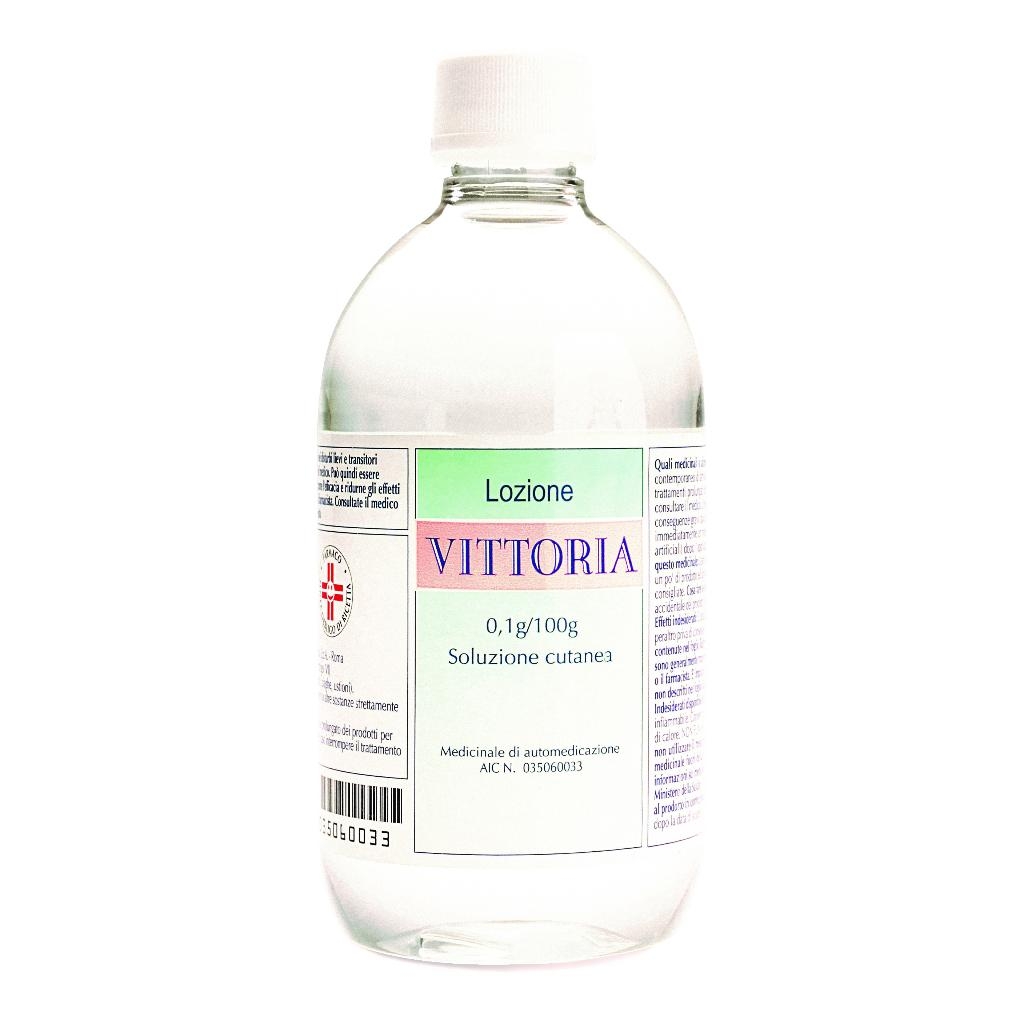 LOZIONE VITTORIA 0,1G/100G SOLUZIONE CUTANEA