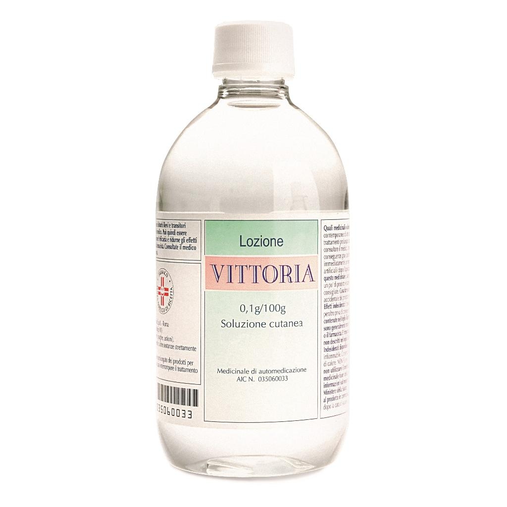 LOZIONE VITTORIA 0,1G/100G SOLUZIONE CUTANEA