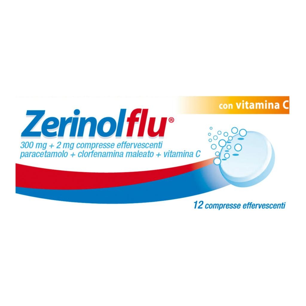 ZERINOLFLU COMPRESSE EFFERVESCENTI