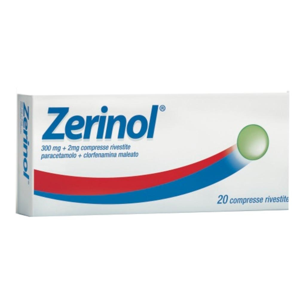 ZERINOL 300 MG + 2 MG COMPRESSE RIVESTITE