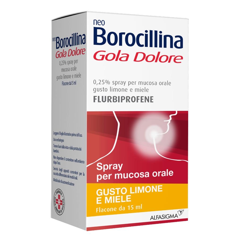 NEO BOROCILLINA GOLA DOLORE