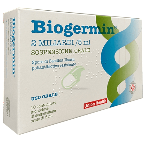 BIOGERMIN 2 MLD/5 ML SOSPENSIONE ORALE