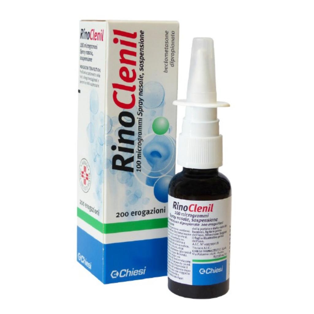 RINOCLENIL 100 MICROGRAMMI SPRAY NASALE, SOSPENSIONE