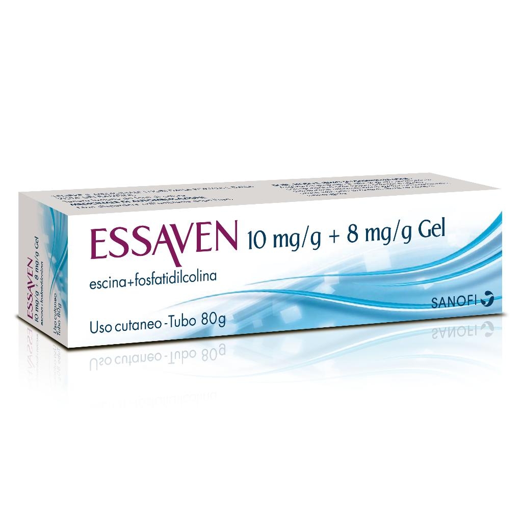 ESSAVEN 10 MG/G + 8 MG/G GEL