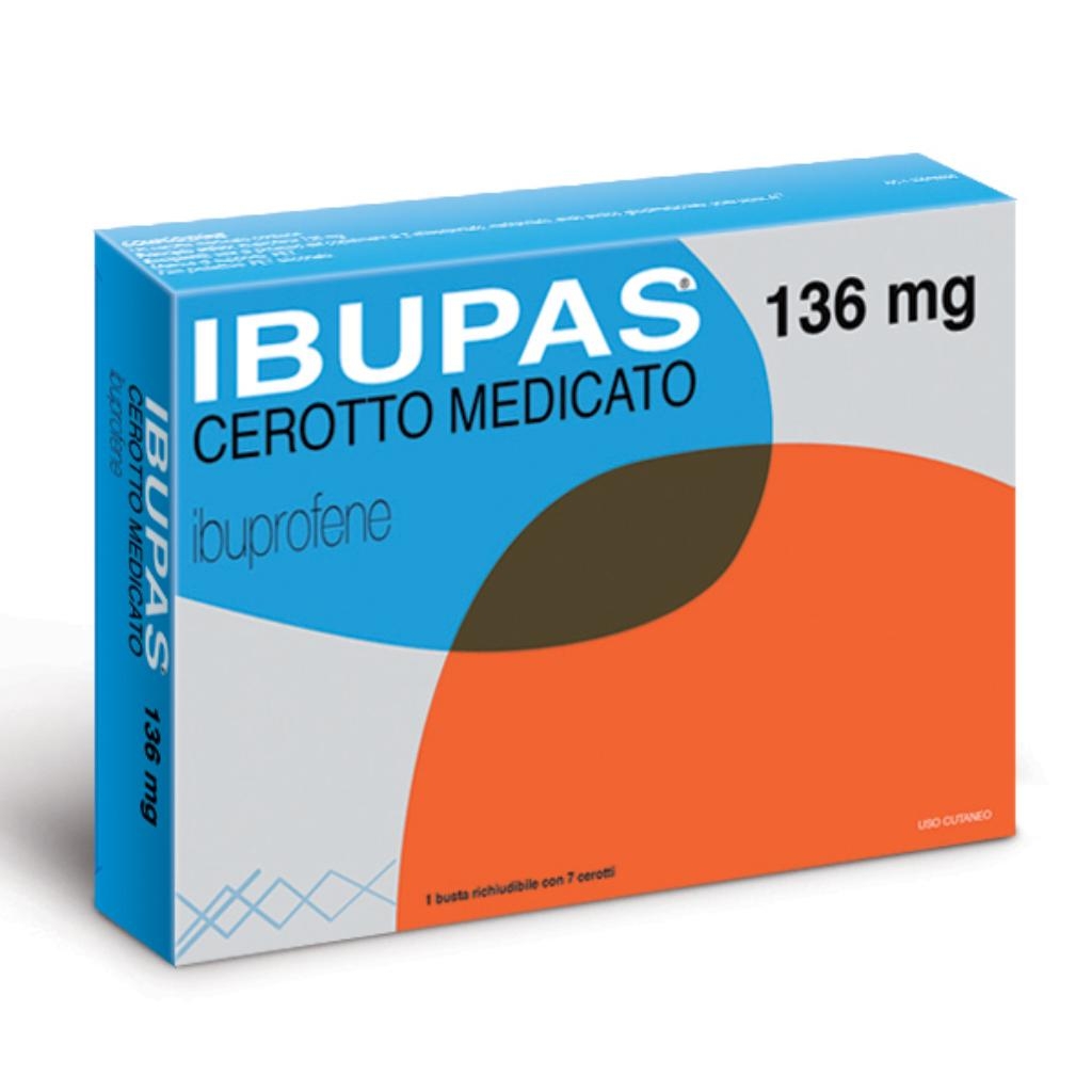 IBUPAS 136 MG CEROTTO MEDICATO