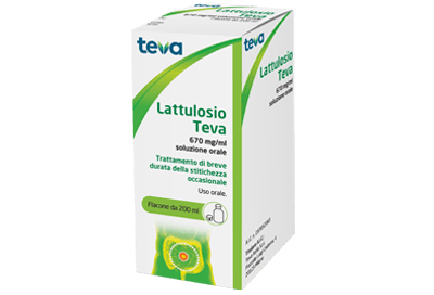 LATTULOSIO TEVA 670 MG/ML SOLUZIONE ORALE