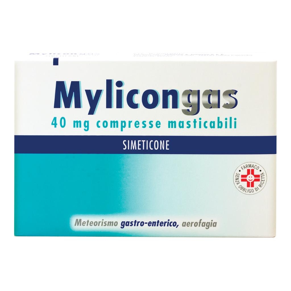 MYLICONGAS 40 MG COMPRESSE MASTICABILI