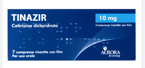TINAZIR 10 MG COMPRESSE RIVESTITE CON FILM