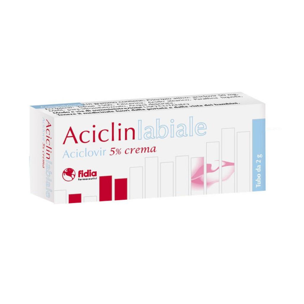 ACICLINLABIALE 50 MG/G CREMA