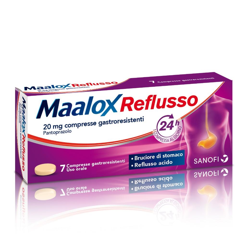 MAALOX REFLUSSO 20 MG COMPRESSE GASTRORESISTENTI