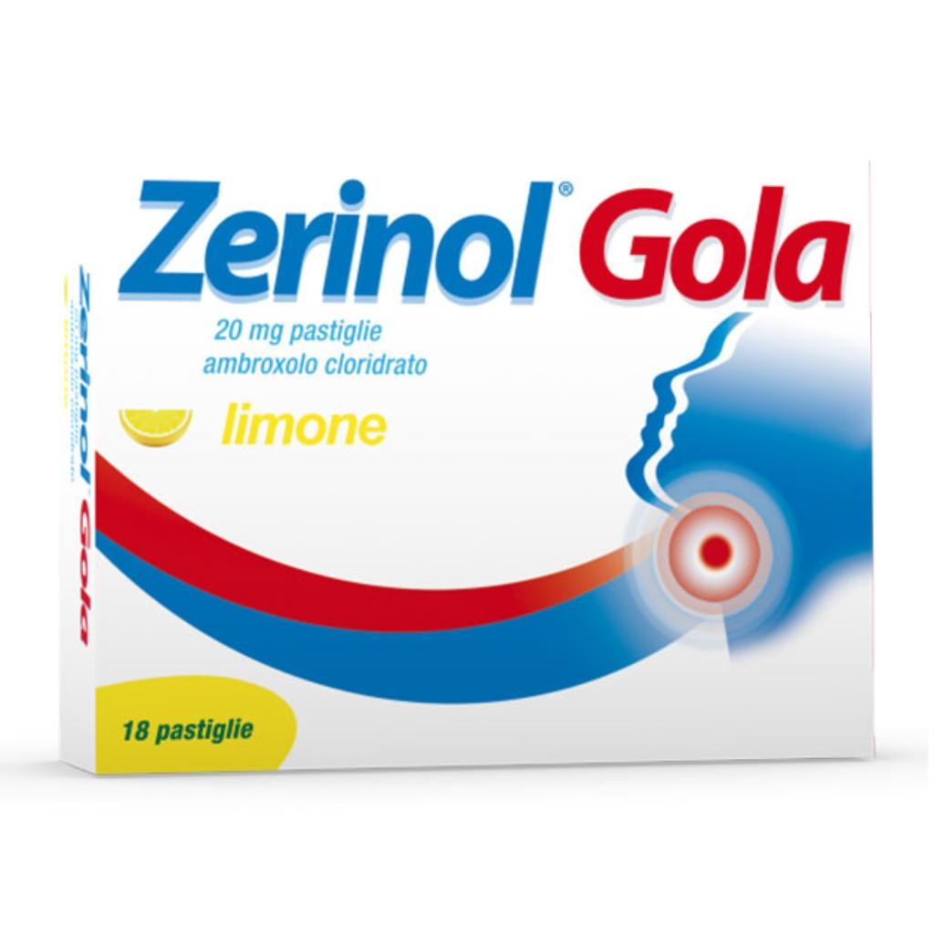 ZERINOL GOLA 20 MG PASTIGLIE