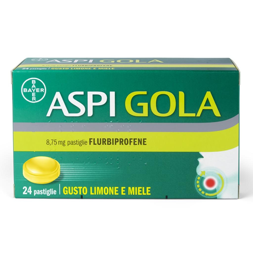 ASPI GOLA 8,75 MG PASTIGLIE GUSTO LIMONE E MIELE