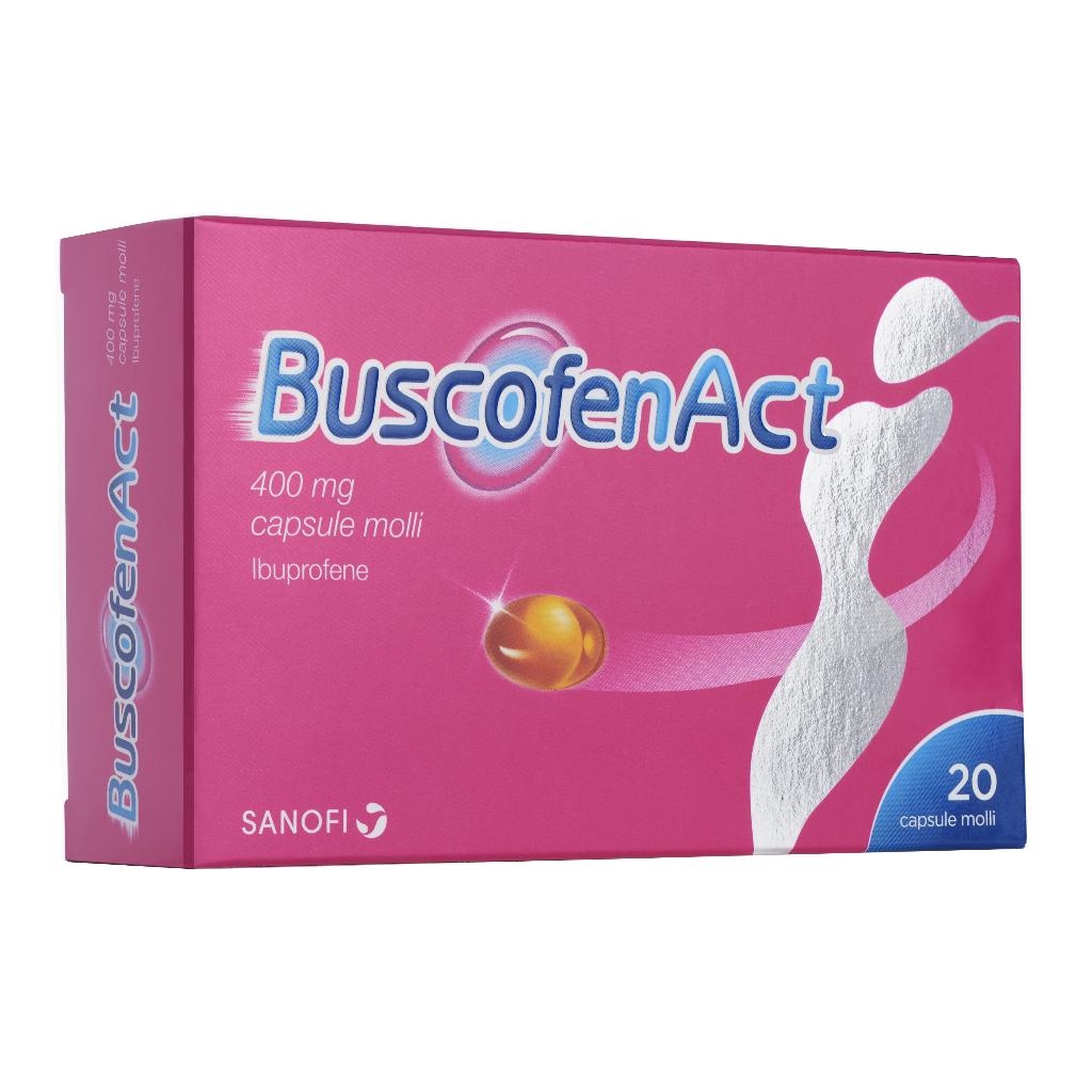 BUSCOFENACT 400 MG CAPSULE MOLLI