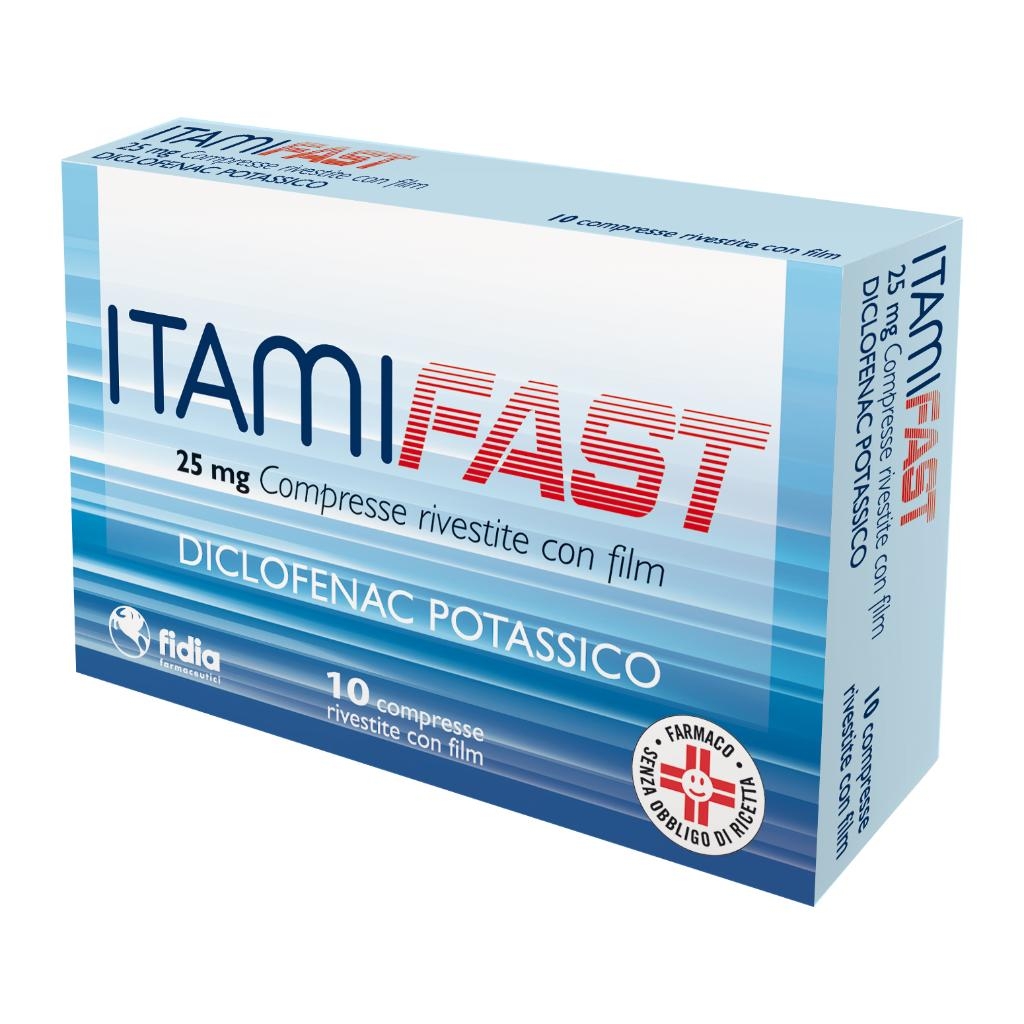 ITAMIFAST 25 MG COMPRESSE RIVESTITE CON FILM