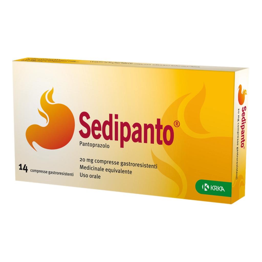 SEDIPANTO 20 MG COMPRESSE GASTRORESISTENTI