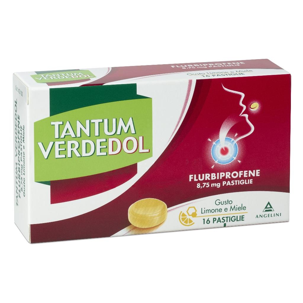 TANTUM VERDEDOL 8,75 MG PASTIGLIE GUSTO LIMONE E MIELE