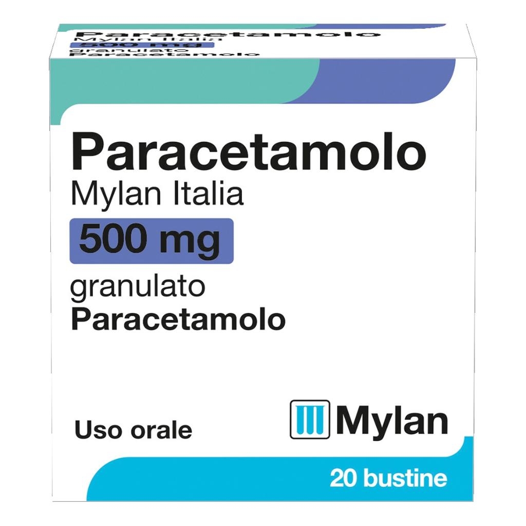 PARACETAMOLO MYLAN ITALIA 500 MG GRANULATO