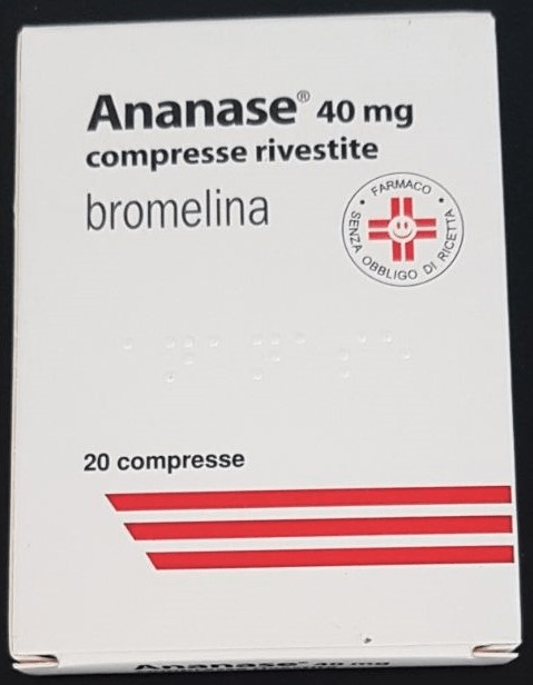 ANANASE 40 MG COMPRESSE RIVESTITE