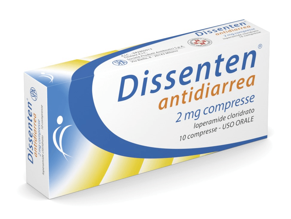 DISSENTEN ANTIDIARREA 2 MG COMPRESSE