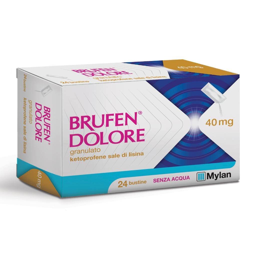 BRUFEN DOLORE 40 MG GRANULATO