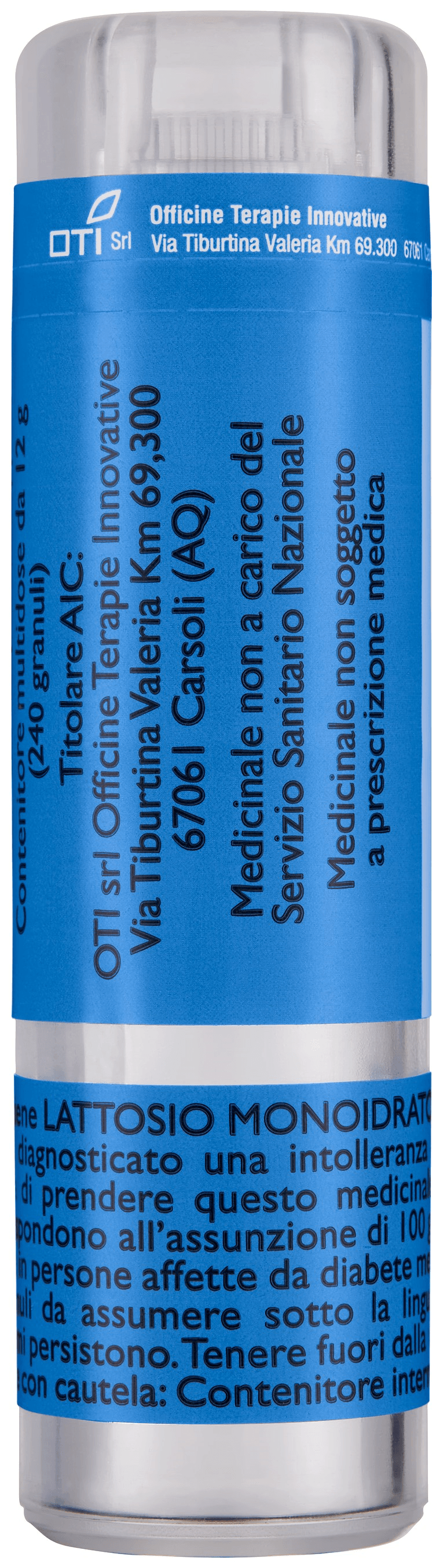 NATRUM MURIATICUM*30 CH granuli (MAGNUM) contenitore multidose da 12 g (240 granuli) per mucosa orale