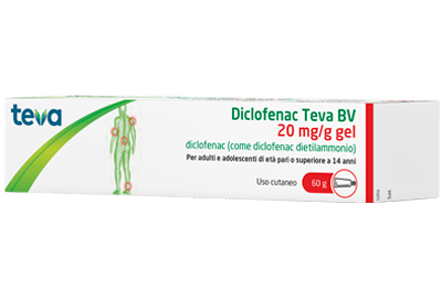 DICLOFENAC TEVA BV 20 MG/G GEL