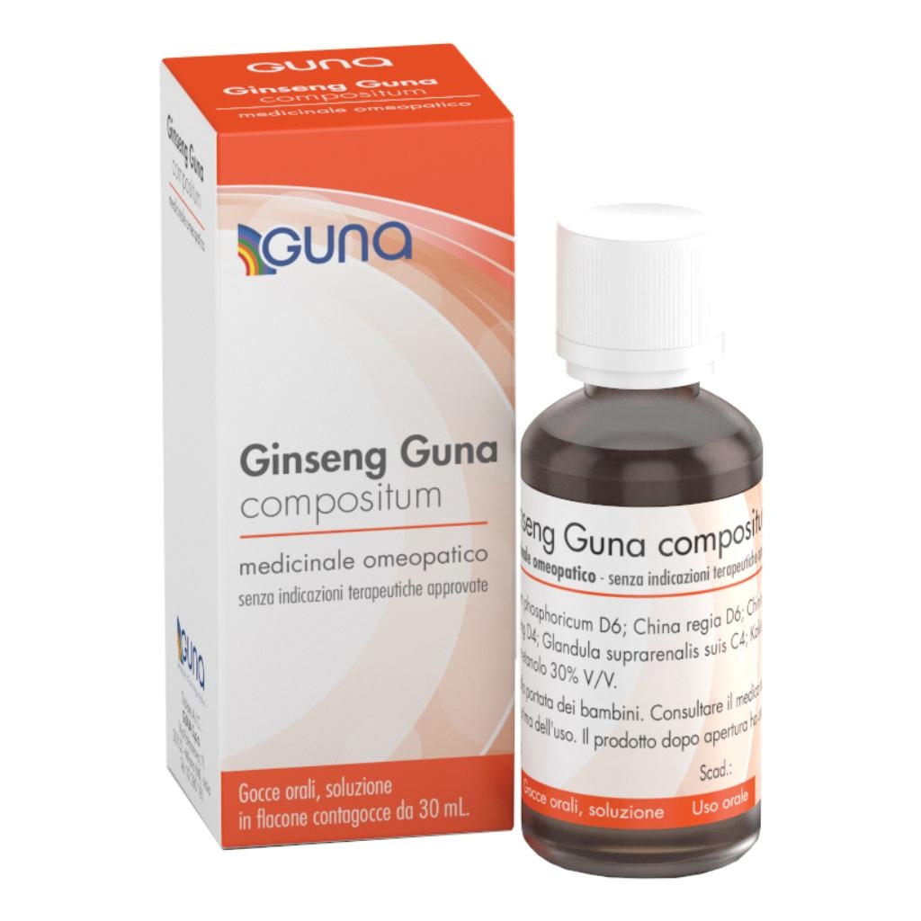 GINSENG GUNA COMPOSITUM*orale gtt 30 ml