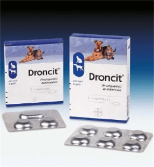 DRONCIT 50 MG COMPRESSE PER CANI E GATTI
