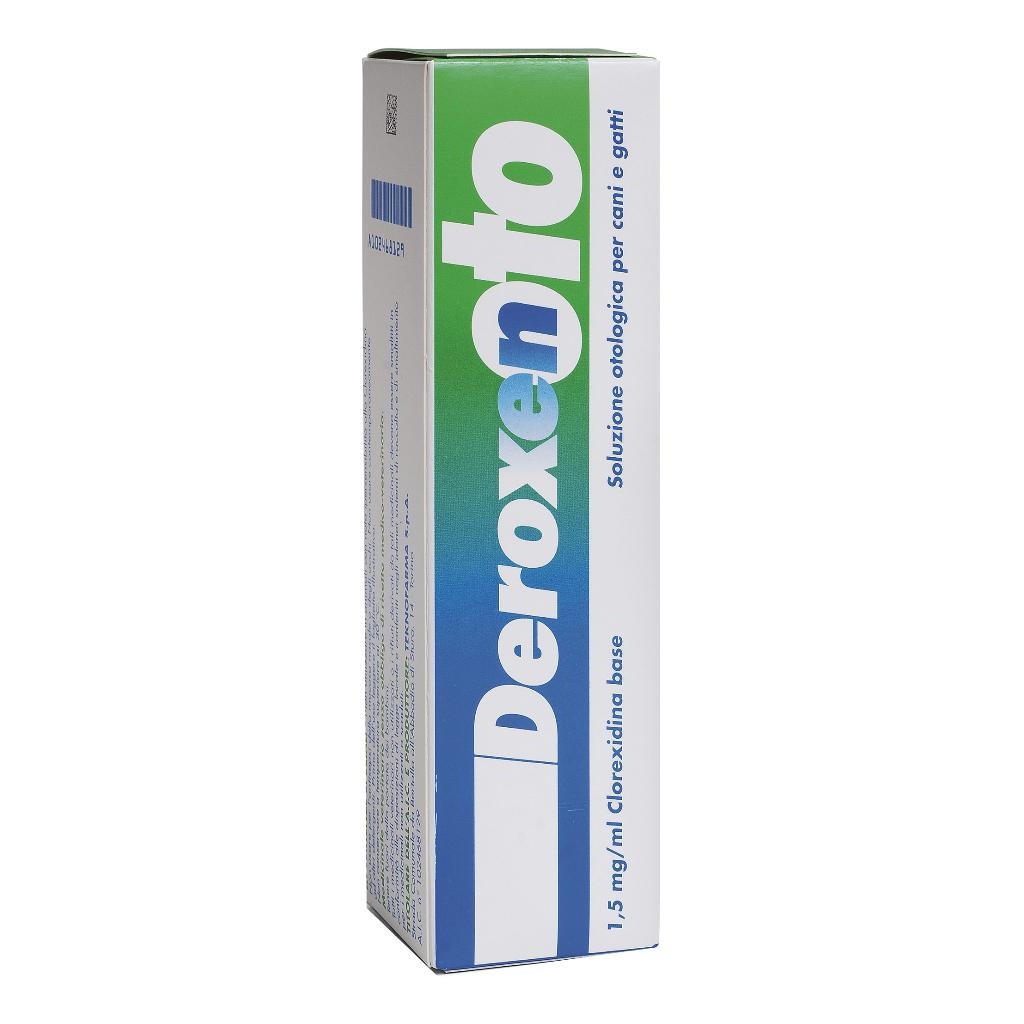 DEROXEN OTO, 1,5 MG/ML, SOLUZIONE AURICOLARE PER CANI E GATTI