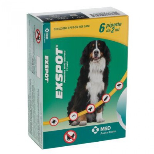 EXSPOT 715 MG/ML SOLUZIONE PER SPOT ON PER CANI