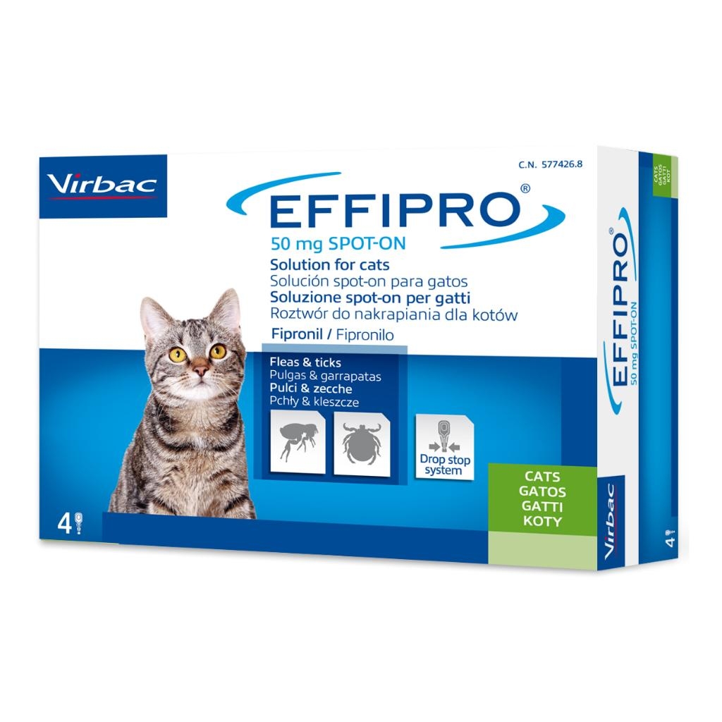 EFFIPRO 50 MG SOLUZIONE SPOT-ON PER GATTI