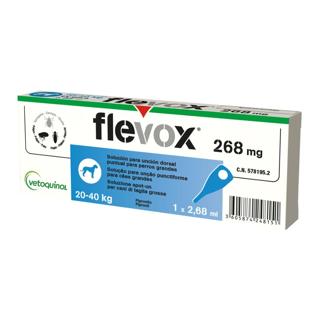 FLEVOX SPOT-ON 268 MG (CANI TAGLIA GROSSA)