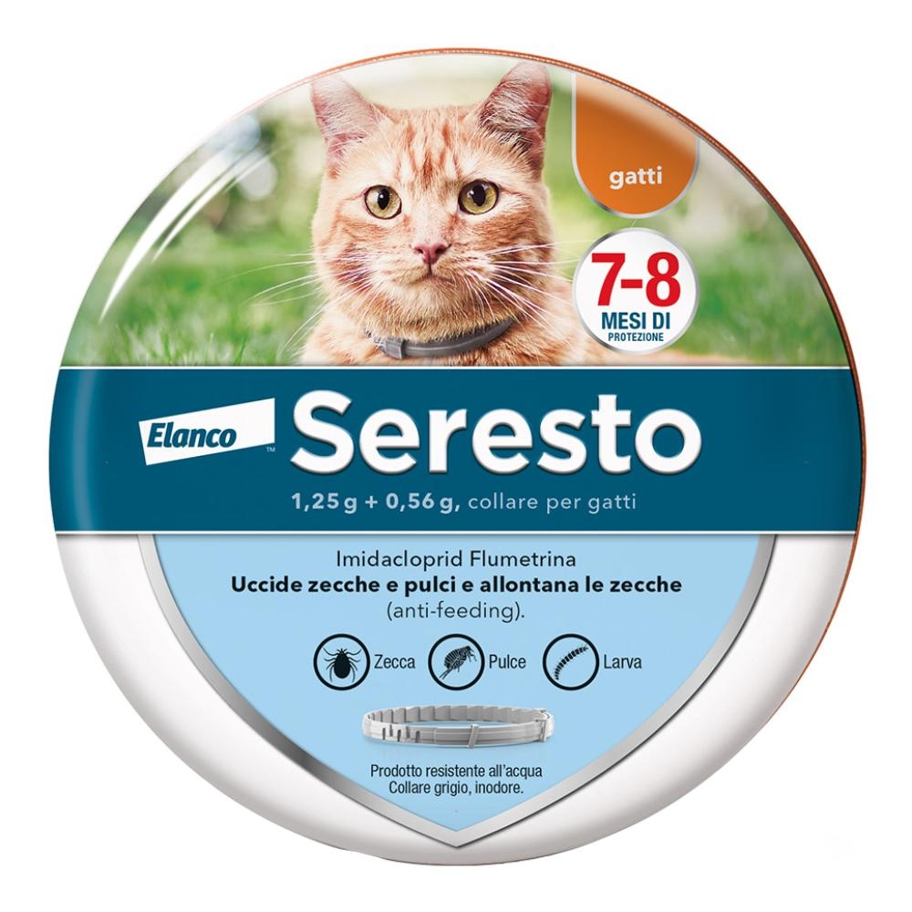 SERESTO 1,25 G + 0,56 G, COLLARE PER GATTI