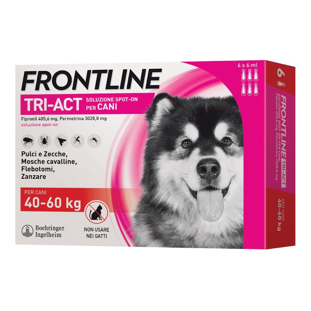 FRONTLINE TRI-ACT SOLUZIONE SPOT-ON PER CANI DI 40-60 KG