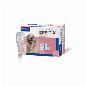 EFFITIX 268 MG/2400 MG SOLUZIONE SPOT-ON PER CANI DI TAGLIA GRANDE