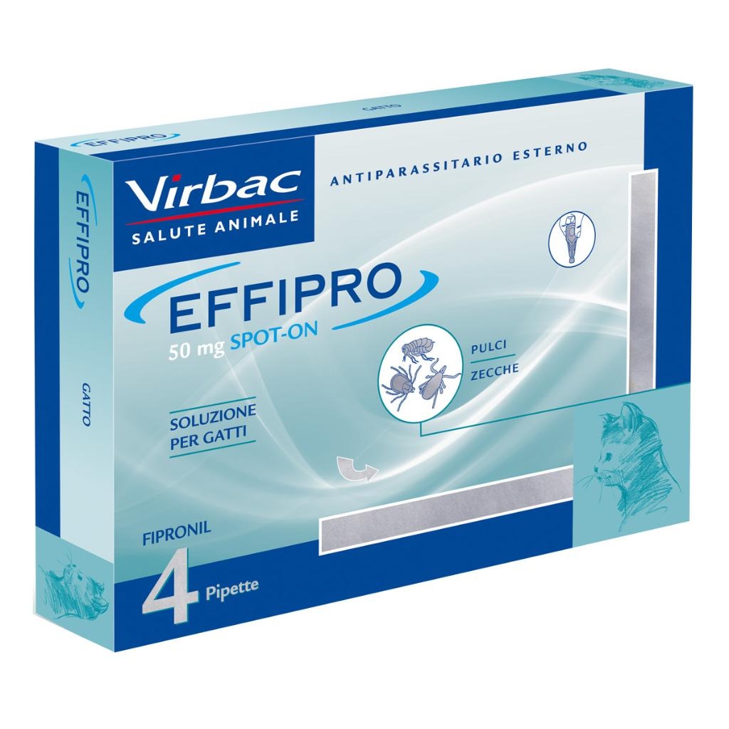 EFFIPRO DUO 50 MG/60 MG SOLUZIONE SPOT-ON PER GATTI