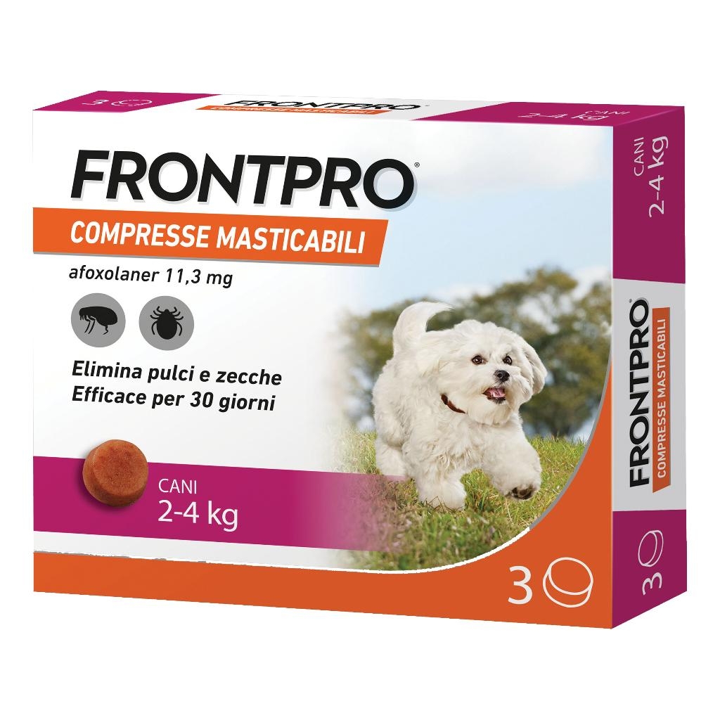 FRONTPRO COMPRESSE MASTICABILI PER CANI