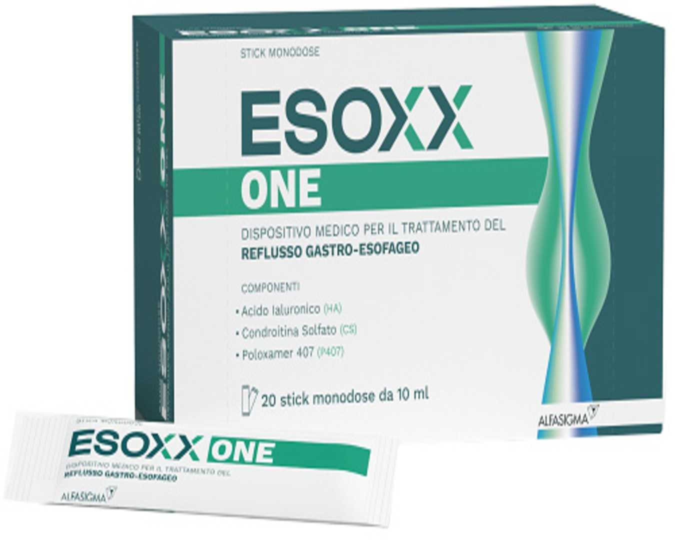 ESOXX ONE 20 BUSTINE STICK PACK 10 ML AROMA UVA