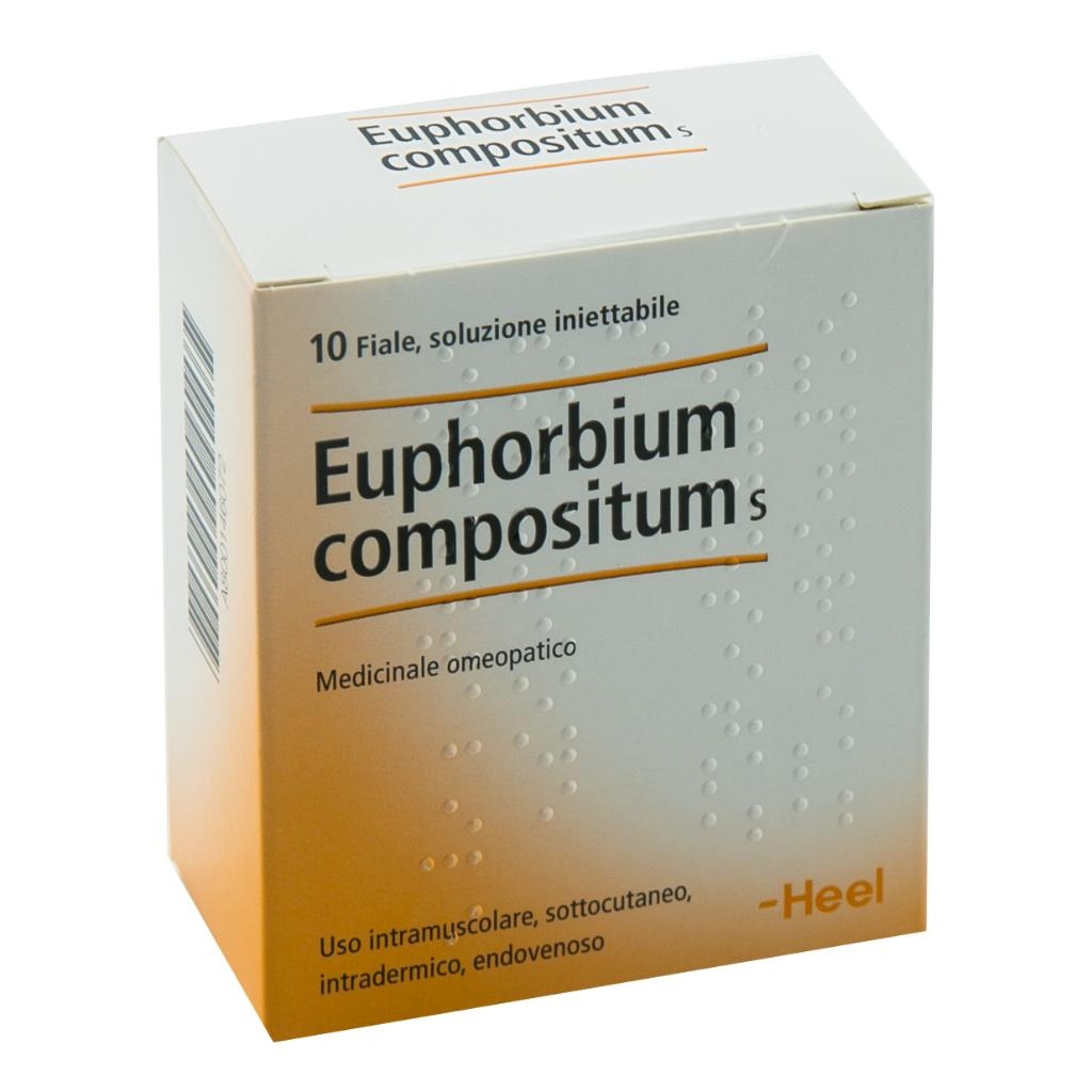 HEEL EUPHORBIUM COMPOSITUM 10 FIALE DA 2,2 ML L'UNA