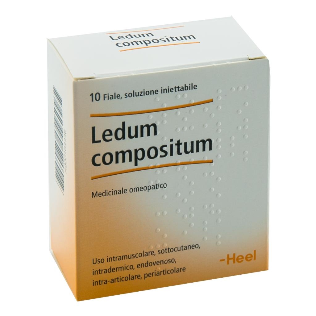 HEEL LEDUM COMPOSITUM 10 FIALE DA 2,2 ML L'UNA