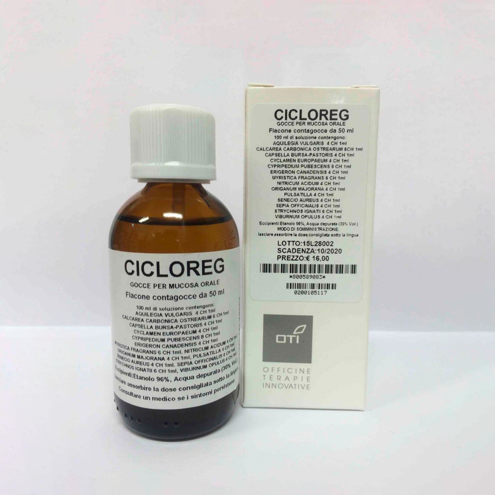 CICLOREG COMPOSTO GOCCE 50 ML SOLUZIONE IDROALCOLICA