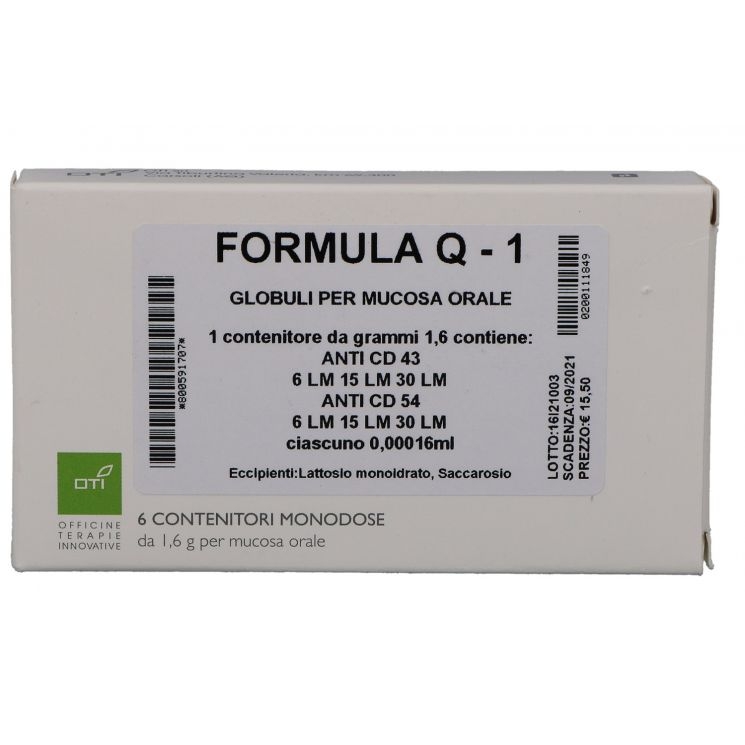 FORMULA Q-1 COMPOSTO 6 FIALE GLOBULARI 1,6G