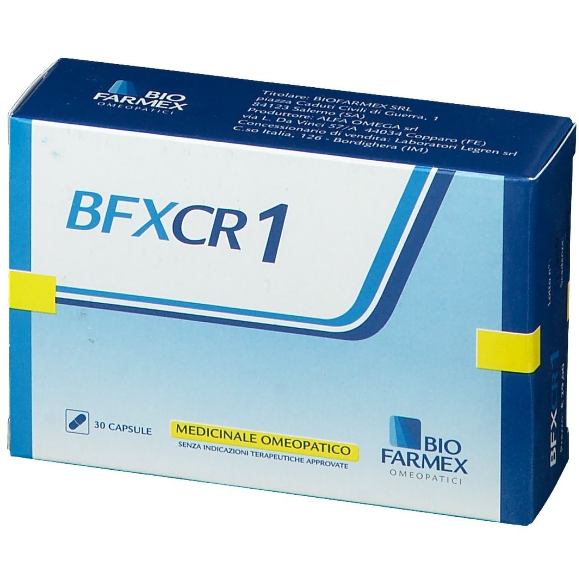 BFX CR 1 30 CAPSULE 500 MG