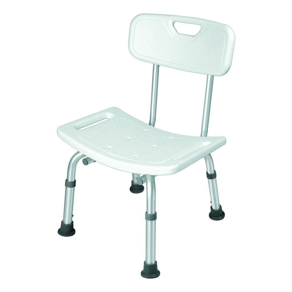 SEDIA PER DOCCIA CON SCHIENALE  1 PEZZO